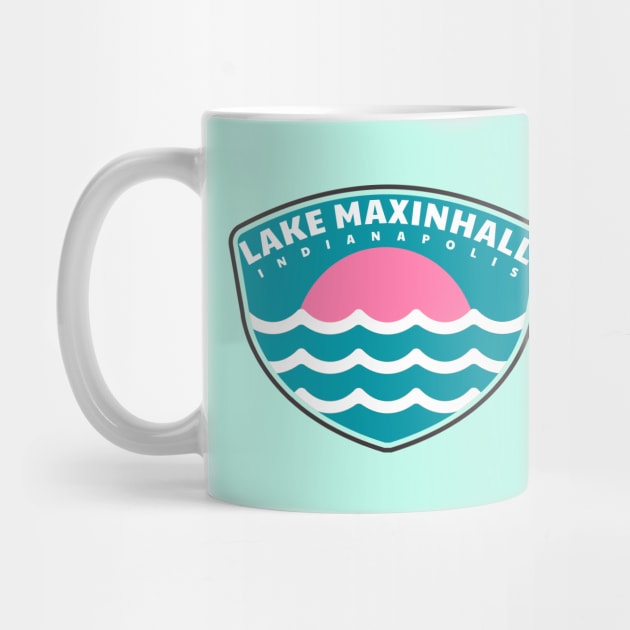 Lake Maxinhall Pink Sunset by Camp Happy Hour